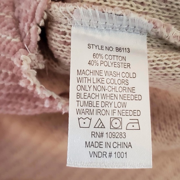 Vintage Havana Cowl Neck Oversize Boxy Sweater Top Small - Picture 7 of 8